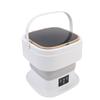 Portable Washing Machine 11.5L Foldable Portable Washer with Soft Drying Automatic Drainage for Home Dormitory EU Plug