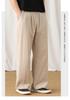 Ramie Blend Men's and Women's Casual Pants Breathable Pants