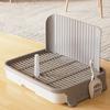 Dog Potty Tray Toilet Dog Potty Pan with Litter Scoop Pee Pad Holder for Indoor Outdoor