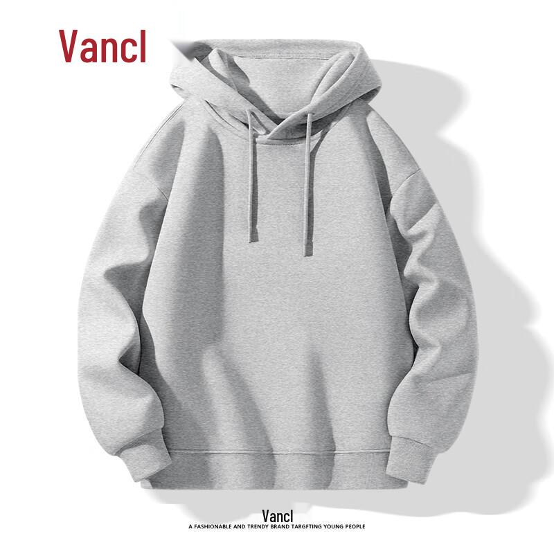 VANCL Men's Casual Loose Fit Hooded Sweatshirt
