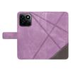 For Honor Play 60 Plus 5G/Play 9T/X7c 4G/200 Smart 5G Leather Case Geometric Line Wallet Phone Cover