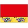 Plastic Tablecloth - Mickey Jump Into Fun - 180 X 120 Cm - Red - For Child