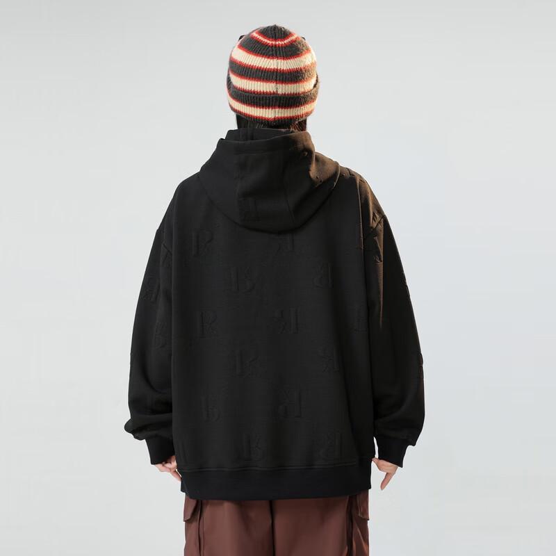 Fengxun Unisex Couple Casual Hooded Sweatshirt FXJS3558