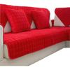 Thickened Plush Sofa Cushion Non-Slip Flannel Cover for Autumn and Winter