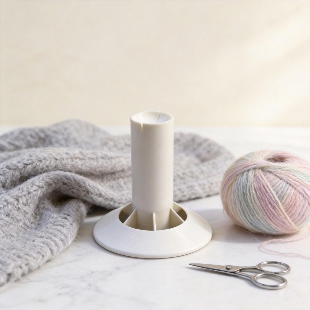 Hand Crank Yarn Winder Large And Small Bobbins For Knitting And Crochet Projects