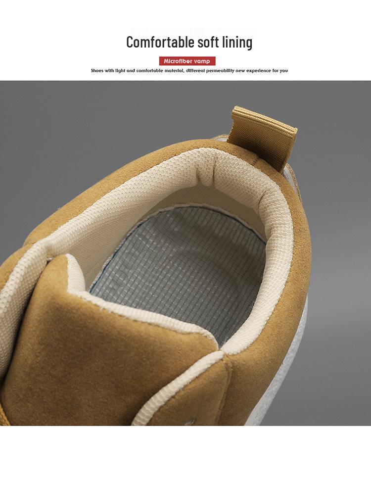 Herren Frühjahr 2025 Trendige Koreanische High-Top Slip-On Sneaker Lässig Vielseitig Sportschuhe