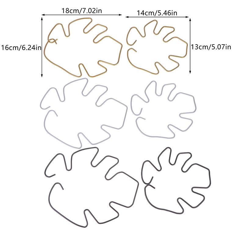 New Plant Stem Support Iron Monstera Plant Support Plant Stem Holder Support Bamboo Clamp For Plants Stabilization