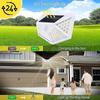 Outdoor Solar Light Motion Sensor Solar Powered Outdoor Wall Lightwhite