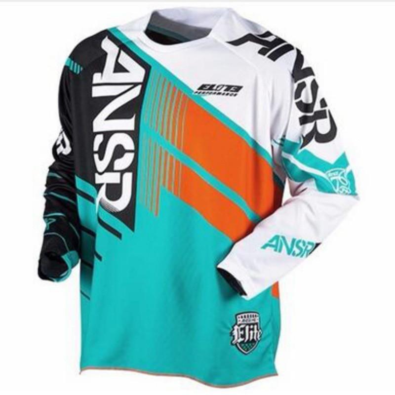 Langarm Radtrikot Mountainbike BMX DH MX Fahren Wintergebrauch Unisex