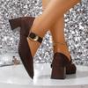 Scarpe Mary Jane Retro Francesi Belle con Tacco Alto da Donna Primavera e Autunno 2026 Nuove Scarpe Singole a Punta