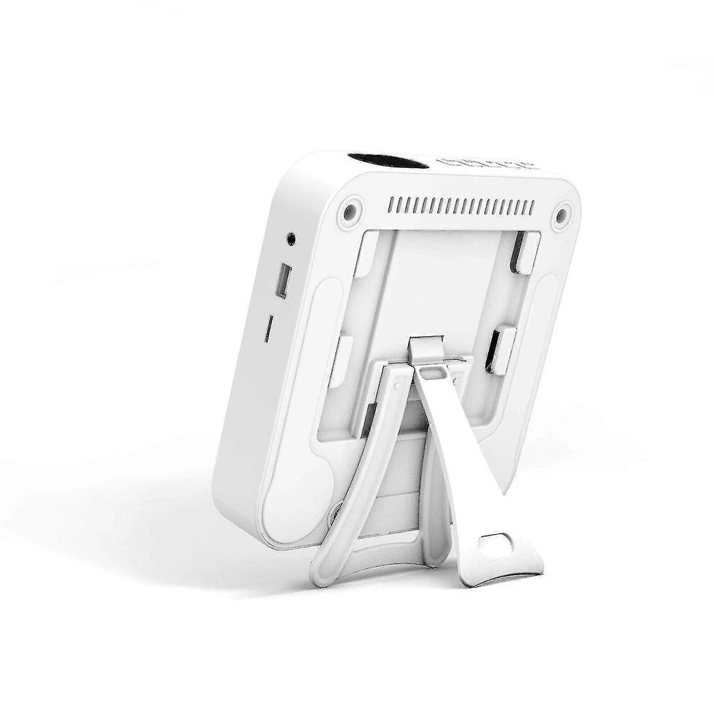 Portable Cd Player Bluetooth Speaker Stereo Cd Players Led Screen Wall Mountable Cd Music Player With Ir Remote Control Fm Radio - RiRi