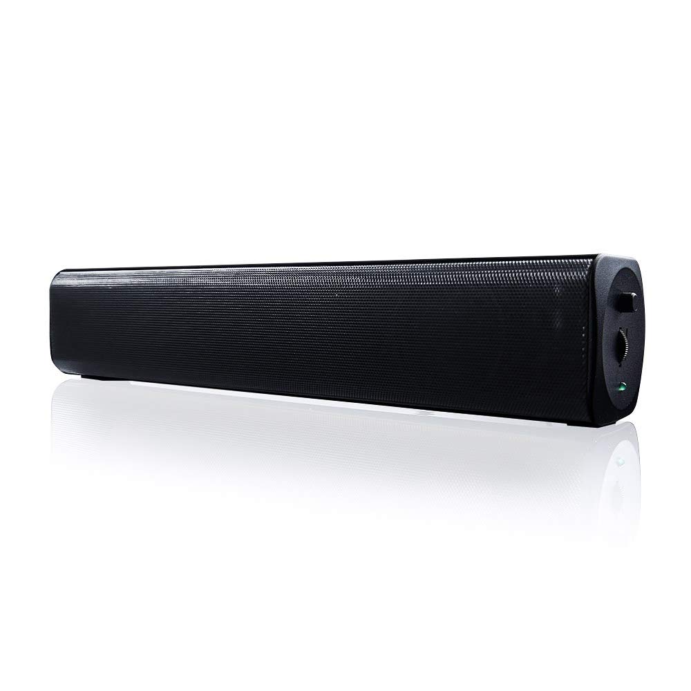 

Bar Speaker Sound Bar 6W Output USB Power AUX Connection TV PC Smartphone Under Monitor Small Width 30cm Height 6cm E-Supply EEX-SPK01