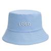 New Product Fashion Unisex Reversible Cotton Sunshade Large Brim Bucket Hat Custom Reversible