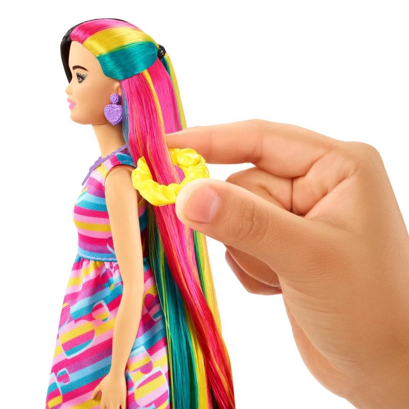 BARBIE Lalka Totally Hair SERCA z długimi włosami MATTEL