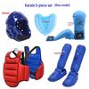 Children's Karate & Boxing Gear Set: Gloves, Shin Guards, Ankle Guards, Helmet, Chest Protector