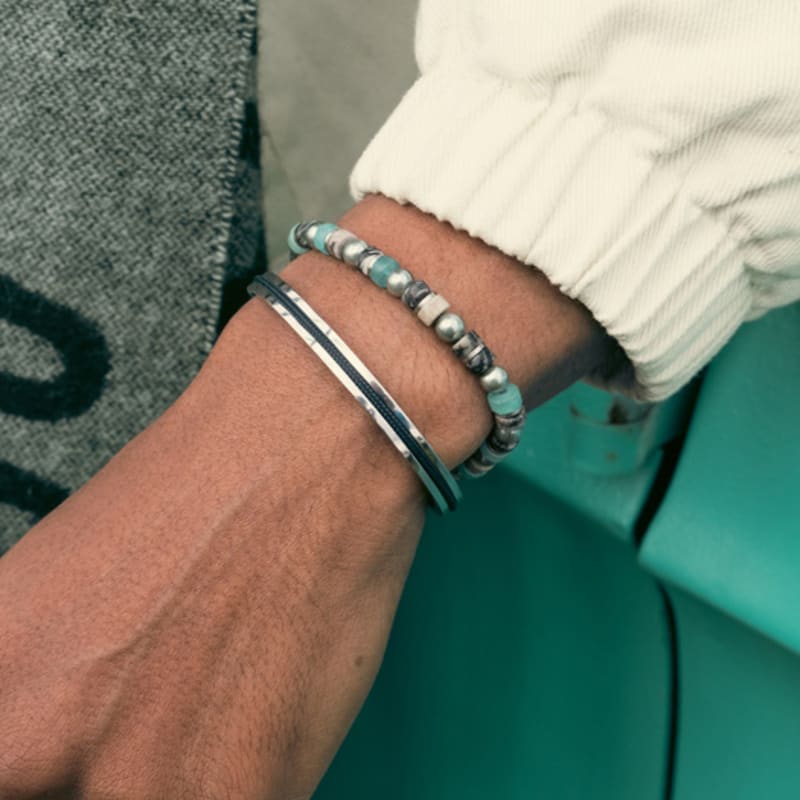 PIG & HEN Brontide 6 Bracelet - Hakodate X Silver