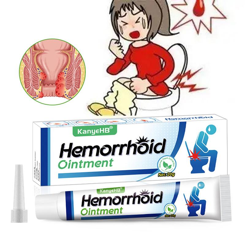20G Hemorrhoids Ointment Plant Herbal Hemorrhoids Cream Internal Hemorrhoids Piles External Anal Fissure