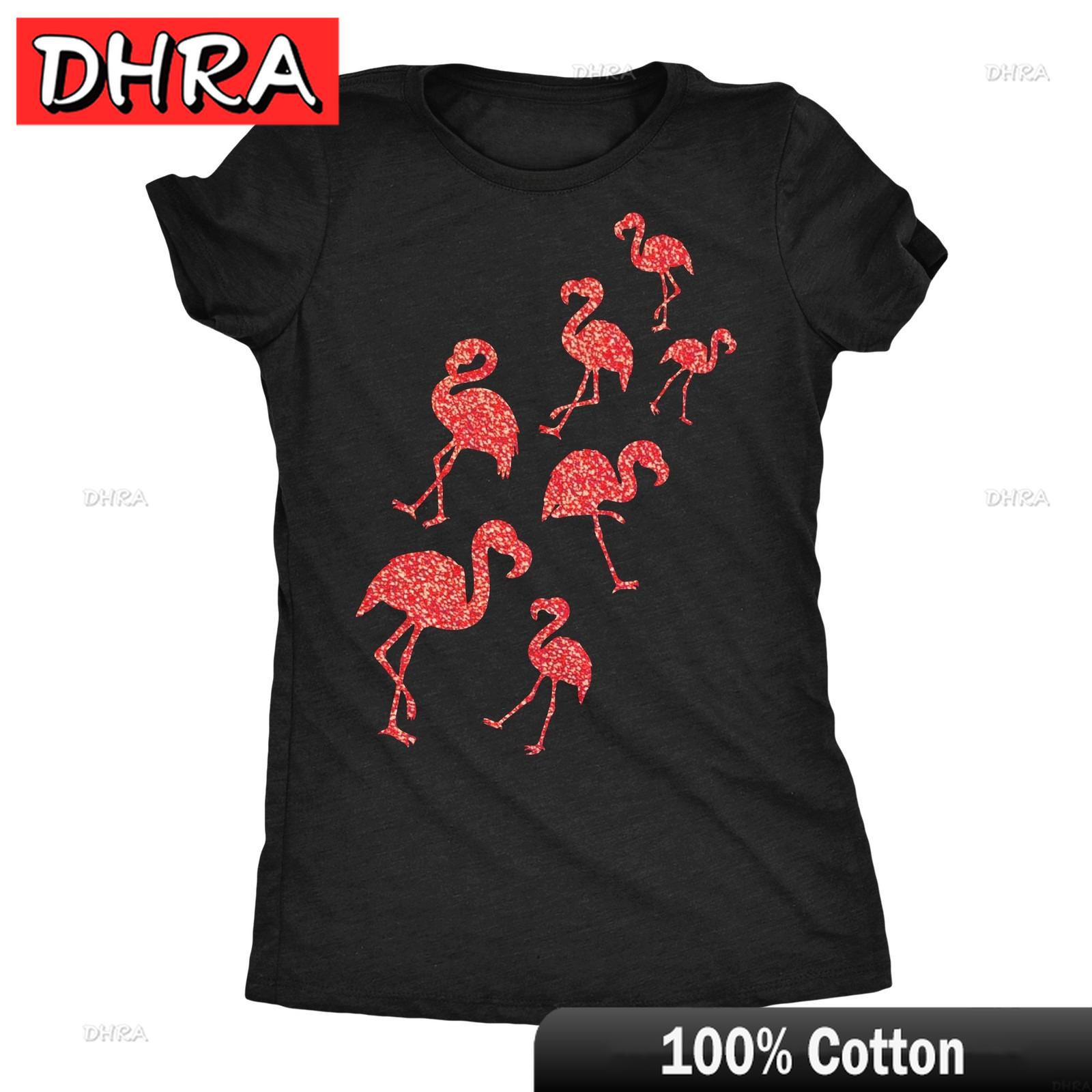 

Womens Glitter Flamingos T Shirt Funny Cute Top Vacation Graphic Novelty Tee for Short Sleeve Tee Aesthetic Comfy T Shirt Loose 4XL