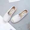 Ladies Casual Comfort Ripped Slip On Lazy Shoes Female Womens Flat Slip On Canvas Summer Strap Loafers Straw Espadrilles2025