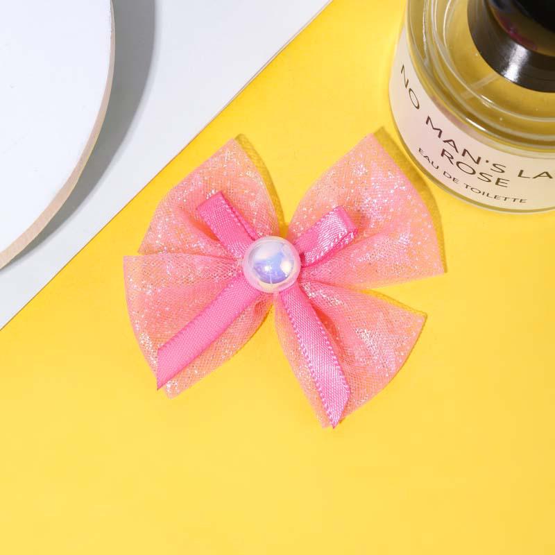 Beaded Mesh Bow DIY Children's Headdress & Jewelry Accessories