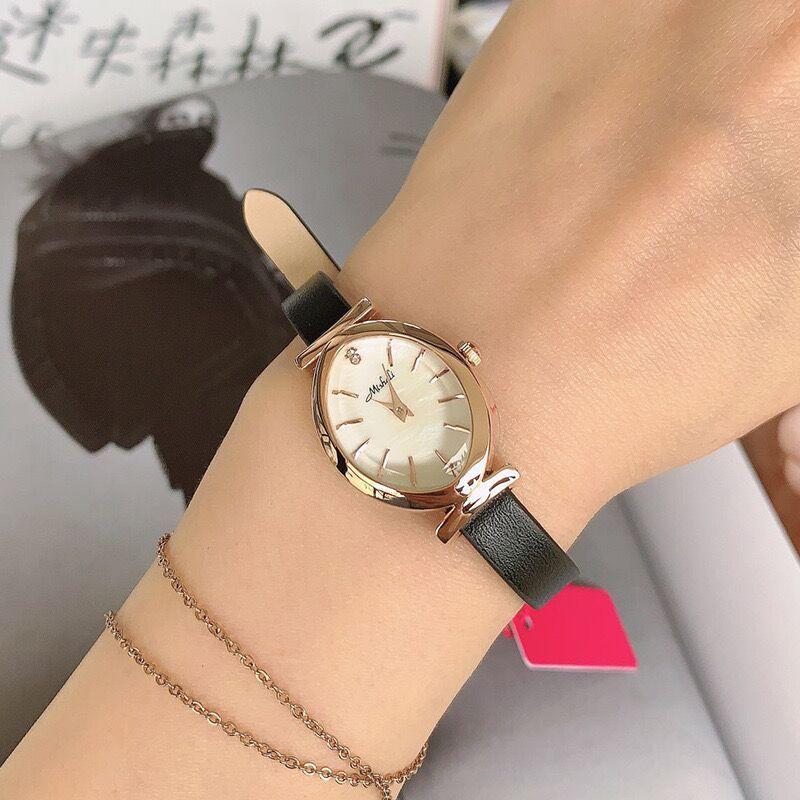 Small Dial Casual Retro Ladies Watch Fritillary Dial Simple Horse Eye Women S Watch