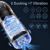 Male Masturbator Cup Transparent Automatic Vacuum Sucking Vibrating Mastubator Sex Toys Blowjob machine Vagina Masturbation