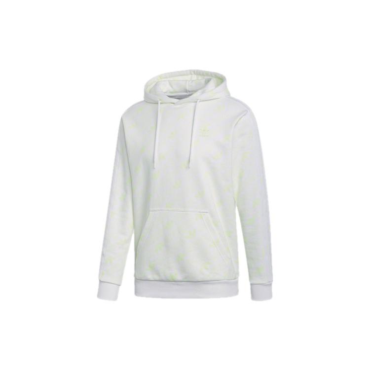 adidas originals Mono Hoodle hooded Sports Pullover White Men s ED7050 S
