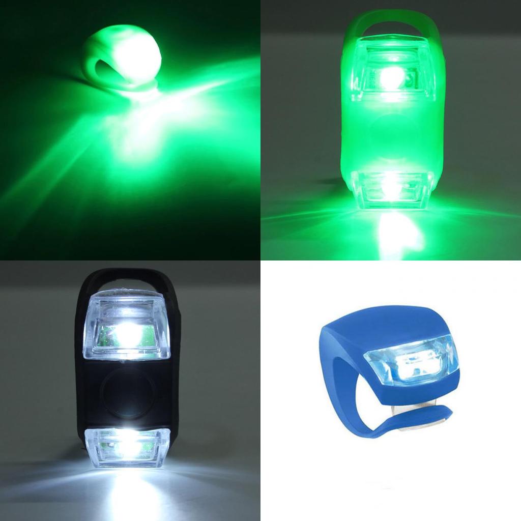 Bicycle Led Taillight Frog Light Waterproof Rechargeable Safety Warning For Mountain Cycling