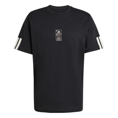 SS25 Entrada Estadio Suelto Casual Cuello Redondo Simple Manga Corta Camiseta Hombre Tops JM6474