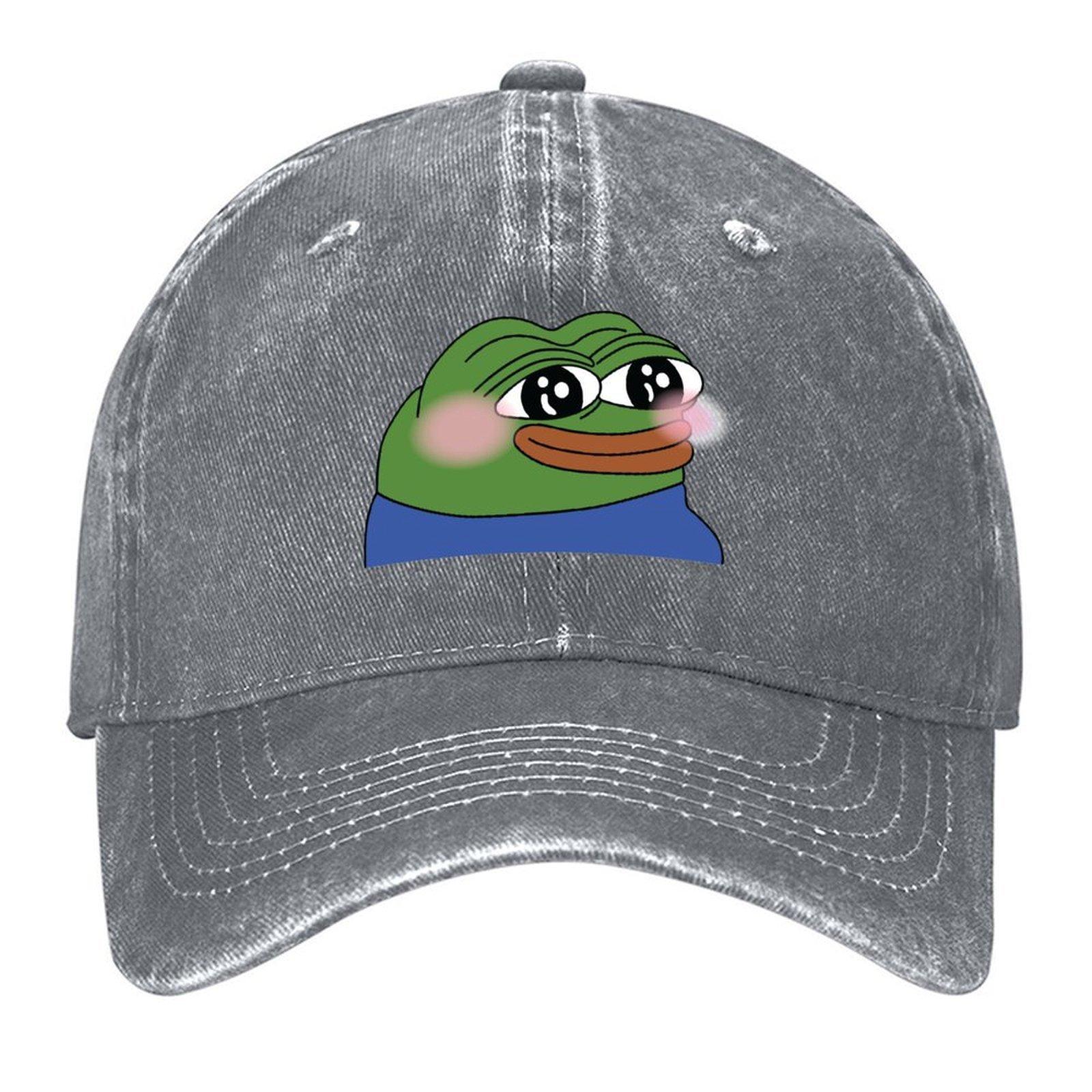 2026 PeepoBlush Emote High Quality Baseball Cap Sun Hat For Children Brand Man Cap Streetwear Hip Hop Golf Wear Men Women s