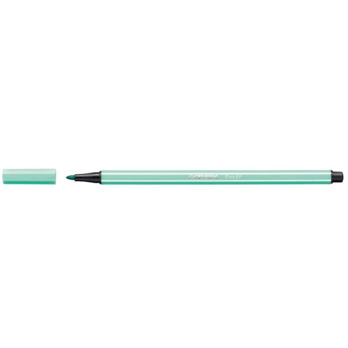 Feutre - STABILO - PEN 68 - Lot de 10 - Vert de glace - Pointe 1 mm