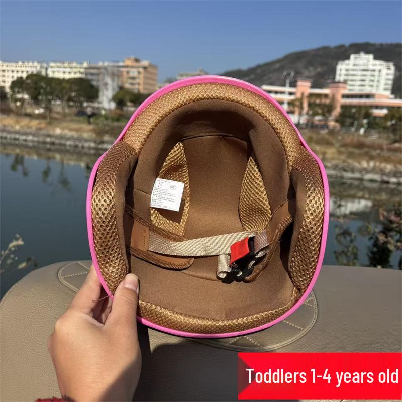 National Standard 3C Certified Children's Warm Helmet for Ages 1-12 - Autumn/Winter, Electric Scooter Use
