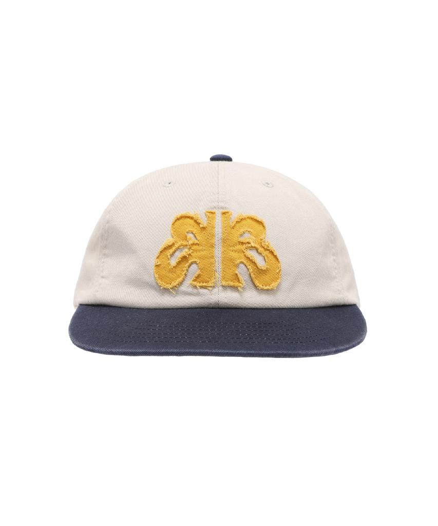 Pimadajiwin Bbi Collabo Applique Camp Cap [Ivory/Navy]