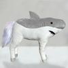 40/50/60cm Shark Horse Soft Stuffed Plush Toy Stuffed Shark Head Horse Body Model Doll Pillow Toy For Kid Children Birthday Gift