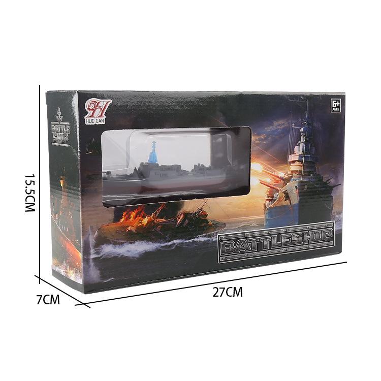 Mini-Fernbedienungsboot, 2,4 G, elektrisches Kriegsschiff, Schnellboot, Doppelmotor, Doppelpropeller, Ladefernbedienungsboot, Wasserspielzeug