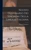Kniha Nuovo Dizionario Dei Sinonimi Della Lingua Italiana