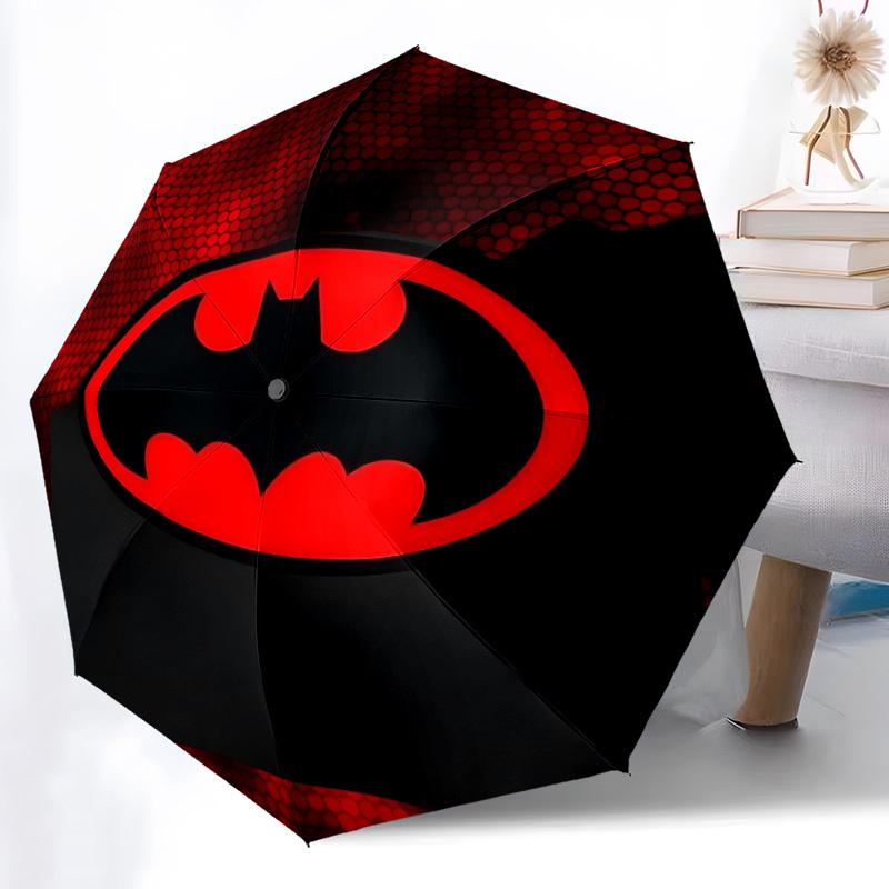 

1pc Batman Symbol Automatic Opening/Closing Folding Umbrella with 8 Ribs, Portable Sunshade Umbrella Birthday and Holidays gifts yy250105142