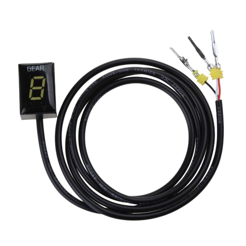 Universal 6 Speed Moto Display Digital Led Display Neutral Gear Motorcycle Off-Road Indicator Light for Z900 Z800 Zx6R S