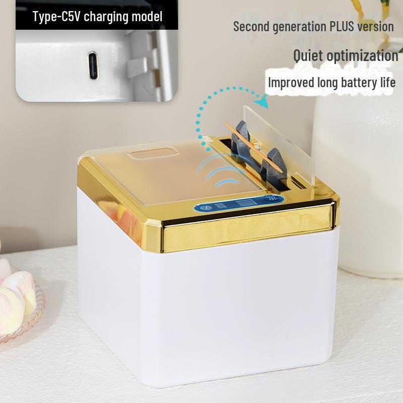 Automatic Smart Induction Toothpick Holder for Home and Restaurant