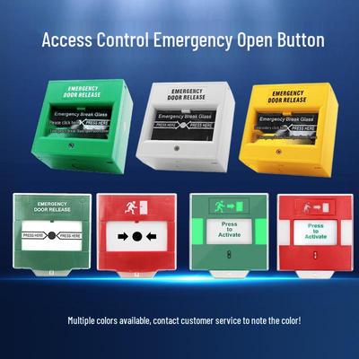 Emergency Exit Door Release Button - 86 Type Alarm, Break Glass To Open