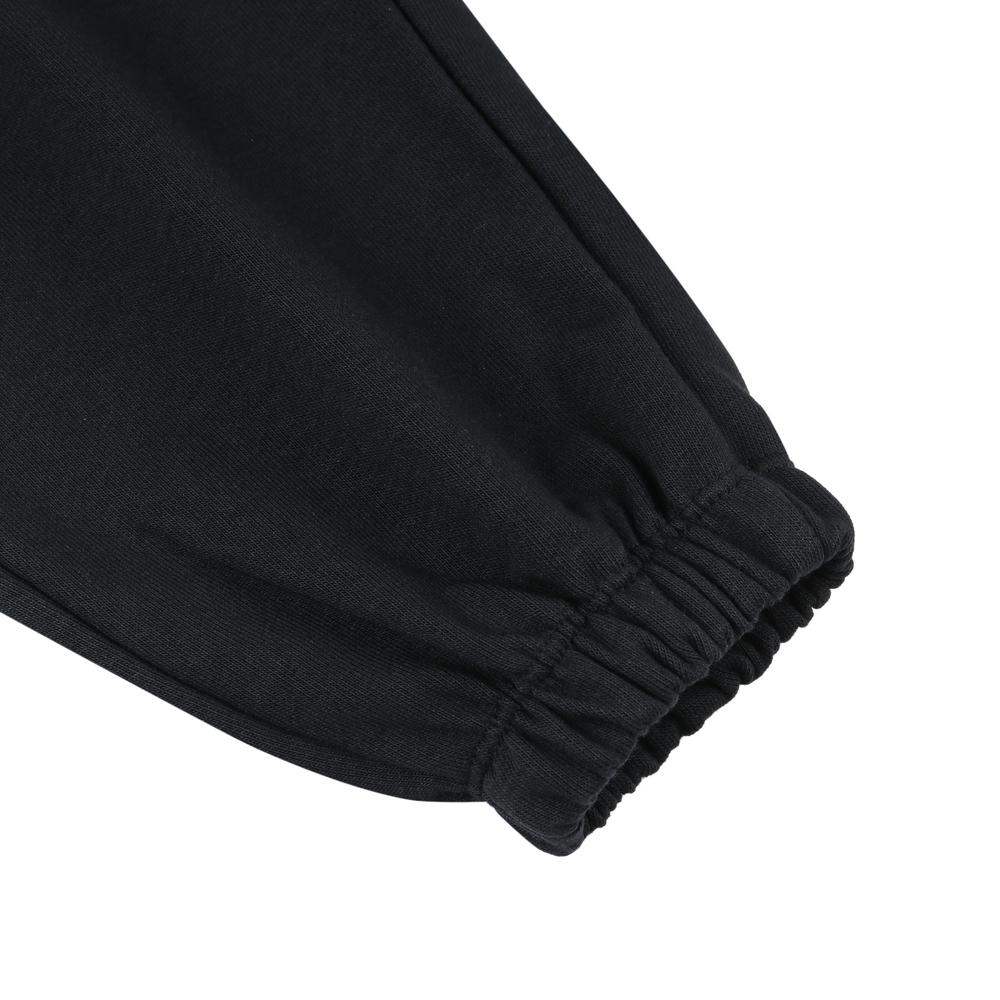 Nike Letter Logo Elastic Casual Cuffed Knit Sports Pants Kids Bottoms Black HF6294-010