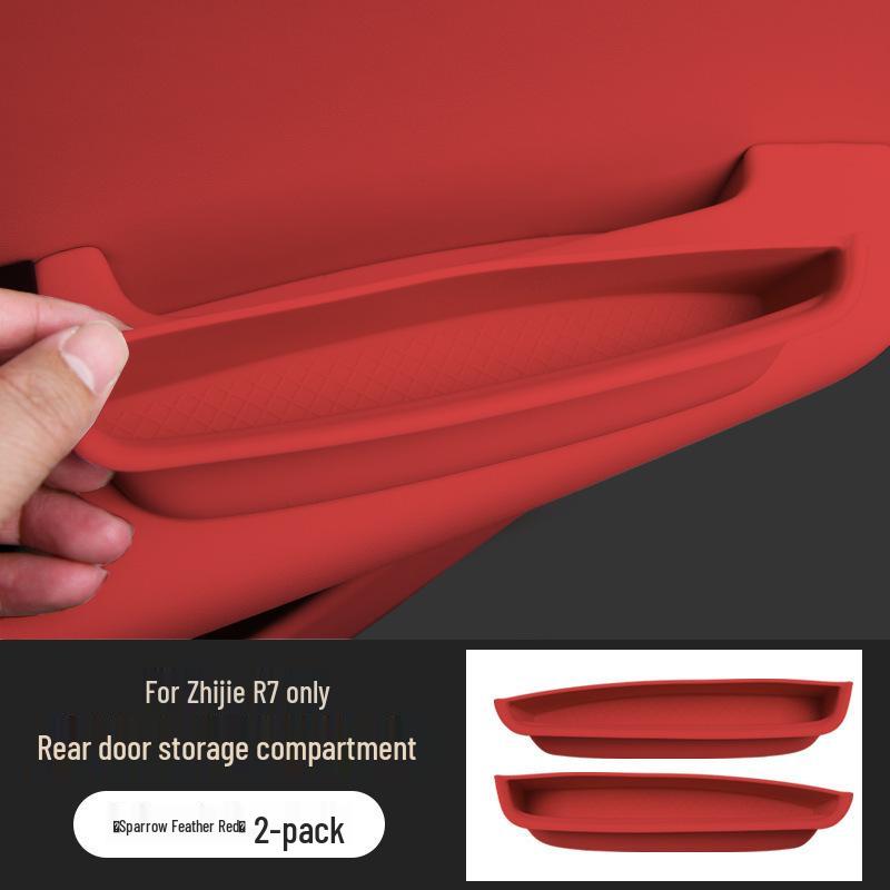 Zhiji R7 Car Door Handle Storage Box - Rear Door Mat & Interior Decoration Accessories
