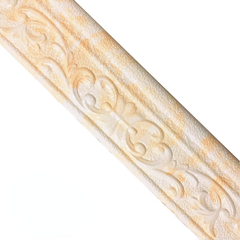 6 buc. 230 mm auto-adeziv 3D perete linie bordură bordura plinte impermeabile tapet autocolant pentru camera de zi decor acasă