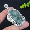 Seraphantine Gemstone Handmade 925 Sterling Silver Jewelry Pendant 2.80" G3A51