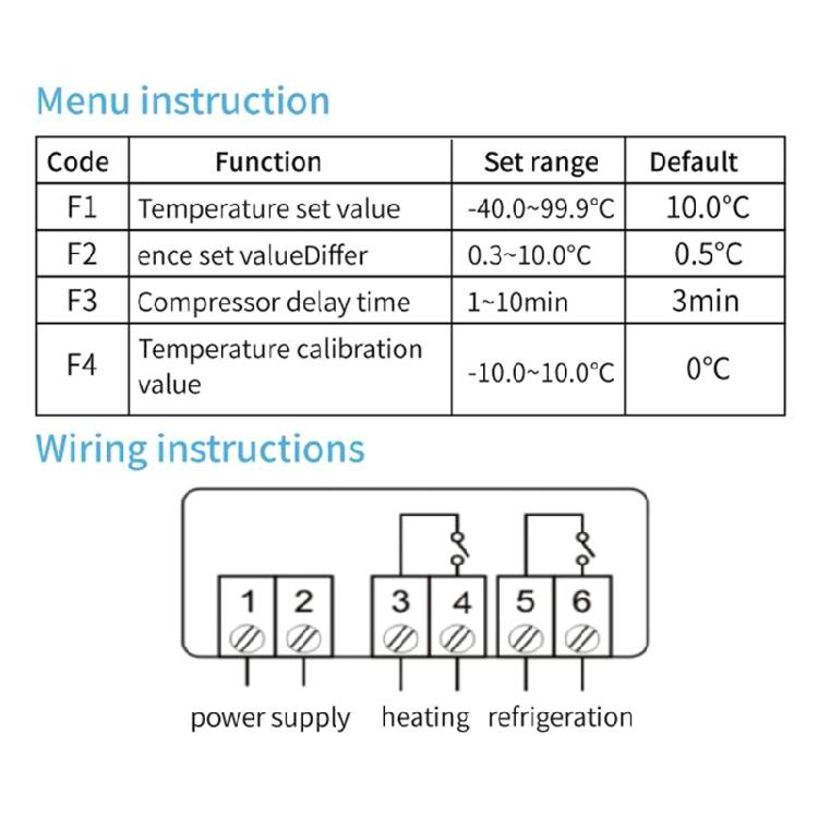 Thermostat Humidistat Temp Humidity Controller Incubator Thermoregulator