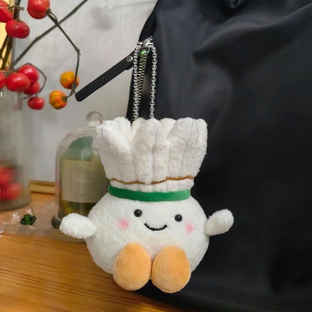 Kawaii Plush Badminton Pendant Cute Key Chain Adorable Plush Badminton Keychain Fluffy Sports Bag Charm Pendant Gift Items