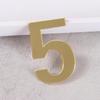 Sticker Address Self-adhesive Gate Digits House Drawer Sign Door Plate Number Door Numeral Plaque