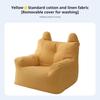 Creature Character Sofa Mini Size Upholstered childs' Club Chair Cute Design Soft and Comfortable for Infants, Boys, Bedroom