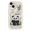 Applicable To Apple 14promax Mobile Phone Case IPhone 13 Cute Bamboo Panda 12mini Silicone Soft Shell Anti-fall