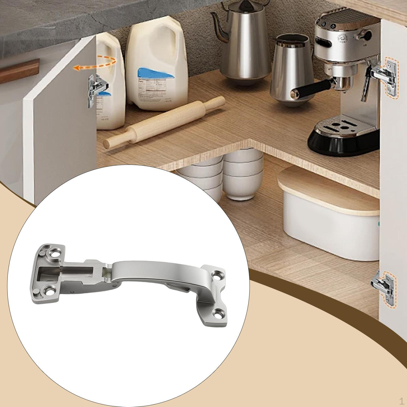 

Cabinet Folding Hinge High Performance Zinc Alloy for Home Kitchen Wardrobe